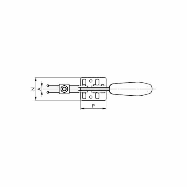 Permarind - Grampo de Fixação Manual Horizontal Modelo 6830