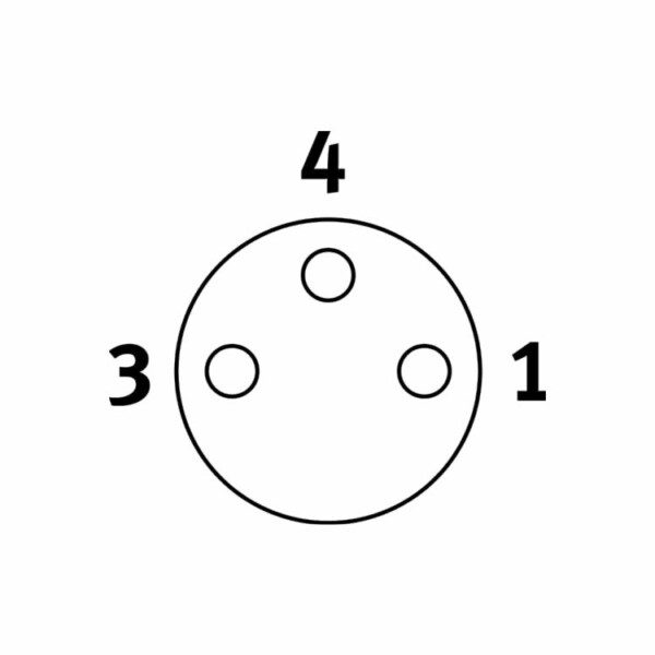 Permarind - Cabo para Sensor Direito Modelo NEBU-M8G3-K-5-LE3