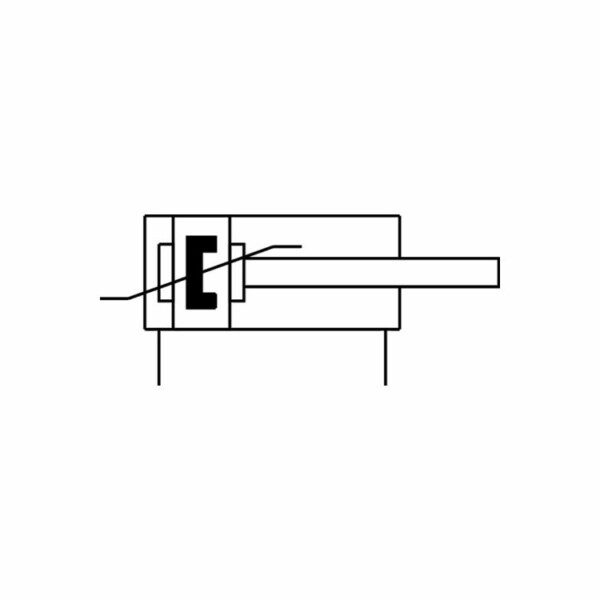 Permarind - Cilindro de Duplo Efeito Modelo DSNU-20-300-PPS-A