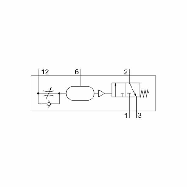 Permarind - Temporizador Pneumático Modelo VZ-3-PK-3