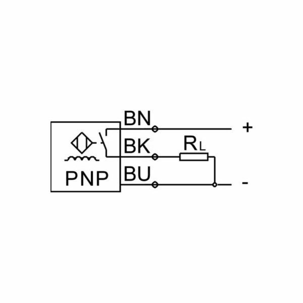 Permarind - Sensor Indutivo de Proximidade Modelo: SIEN-4B-PS-K-L