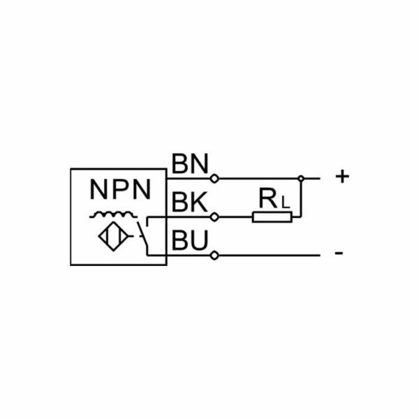 Permarind - Sensor Indutivo de Proximidade Modelo: SIEN-M5B-NS-K-L