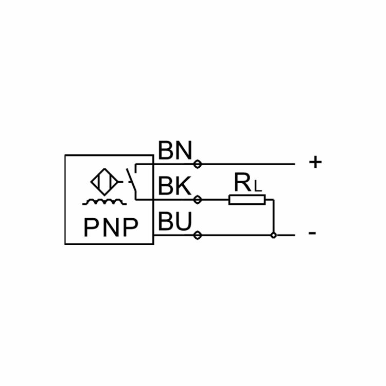 Permarind – Sensor Indutivo de Proximidade Modelo: SIEN-M5B-PS-K-L