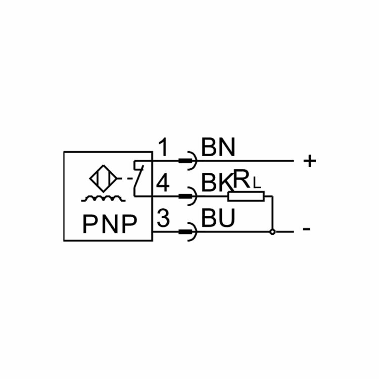 Permarind – Sensor Indutivo de Proximidade Modelo: SIEN-M8B-PO-S-L