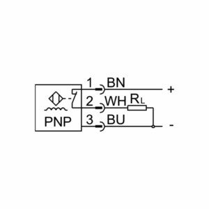 Permarind - Sensor Indutivo de Proximidade Modelo: SIEH-M18B-PO-S-L